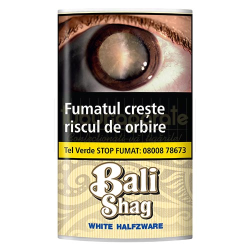 Tutun Bali Shag White Halfzware 40g